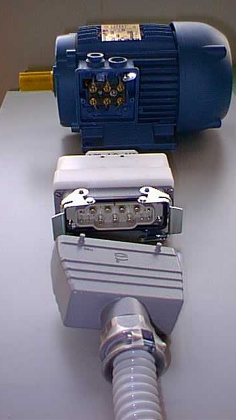 Accessories for electric motors testing systems