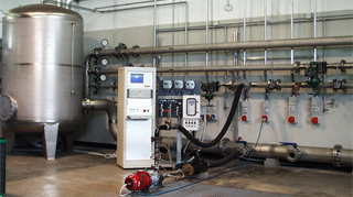 Il sistema consente la gestione di impianti idraulici per la caratterizzazione di ELETTROPOMPE.  

